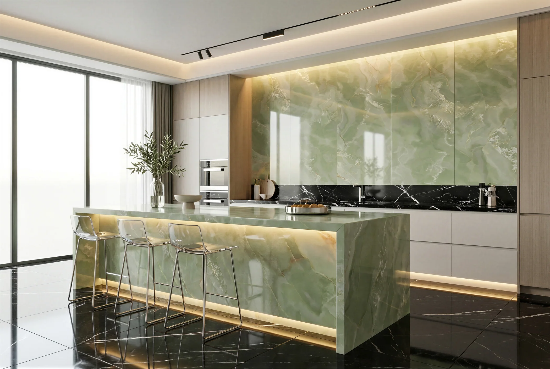 Expression Wall Sample Design YUYANHUI 御岩汇 — Sintered Stone