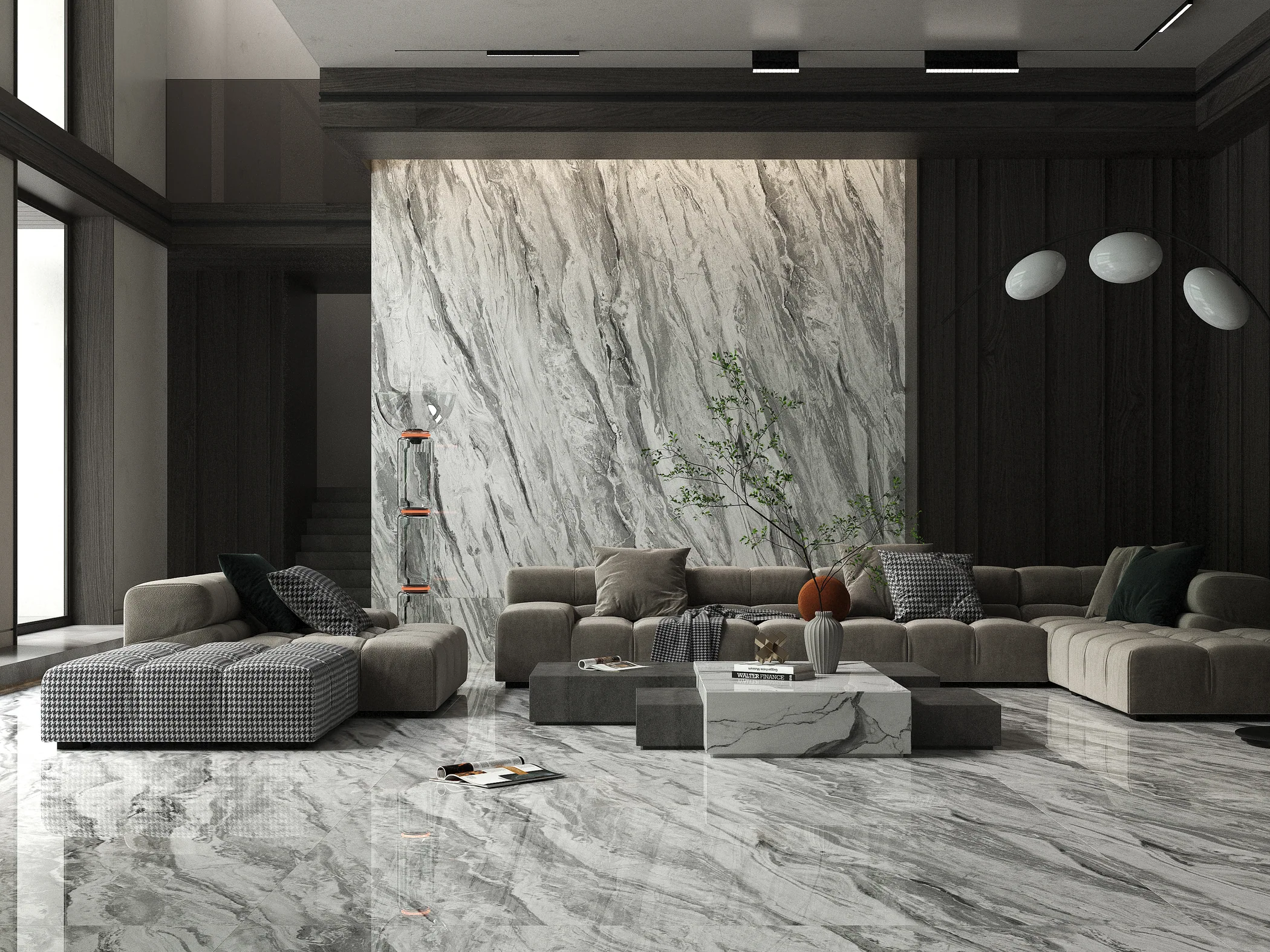 Expression Wall Sample Design YUYANHUI 御岩汇 — Sintered Stone